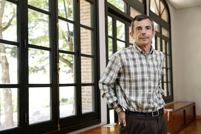 El científico Francisco Guinea en la Residencia de Estudiantes (CSIC), en Madrid.
