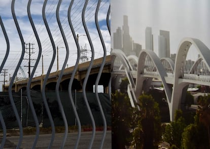 El nuevo diseño ha sido realizado por HNTB y Michael Maltzan Architecture y selecionado en un concurso internacional. Tendrá 10 pares de arcos iluminados por la noche, carril bici y un centro de arte en su interior.