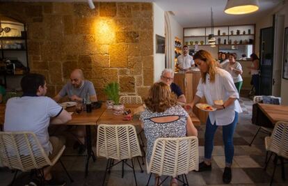 Restaurante Almanaque, en Cádiz.