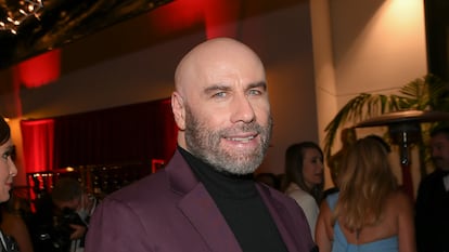 John Travolta, en el baile del Gobernador celebrado después de los Oscar de 2022, en Los Ángeles, California.