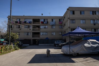 Uno de los edificios donde vivió Jeannette Jara.