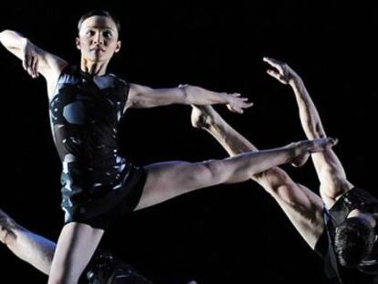 Actuación de la Sidney Dance Company en el Mercat de les Flors esta temporada.