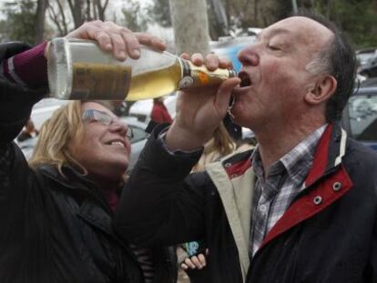 Antonio Ortega, jubilado agraciado con cuatro millones de euros.