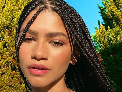 Zendaya, con un perfecto 'clean look make up'.