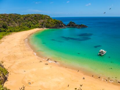 Sancho Bay. Fernando de Noronha Archipelago. Pernambuco. Brazil