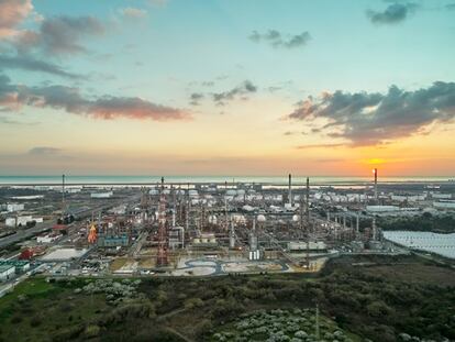 La refinería de La Rábida, propiedad de Cepsa, en una imagen de archivo.