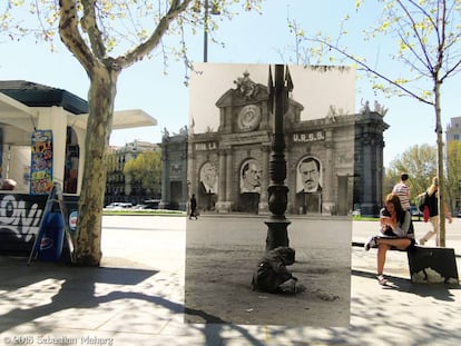 An image of Puerta de Alcalá from the collection.