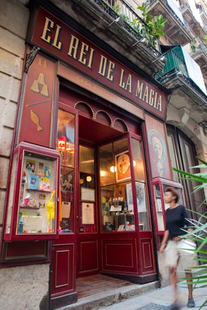 La tienda "El Rei de la Màgia" fue inaugurada en 1895 por Joaquim Partagàs.