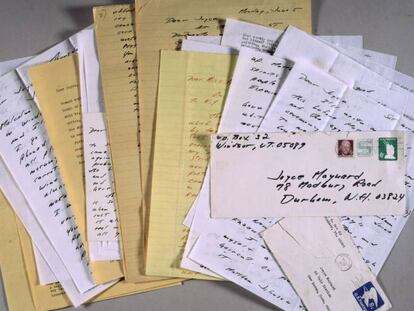 Las 14 cartas de Salinger a Joyce Maynard fueron vendidas por 150.000$.