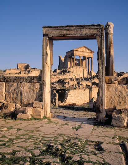 Dougga es patrimonio mundial de la Unesco desde los años noventa del siglo XX.