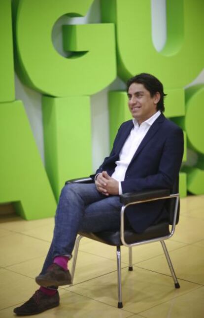 Ricardo Fuentes-Nieva, director de Oxfam México, este jueves en Madrid.