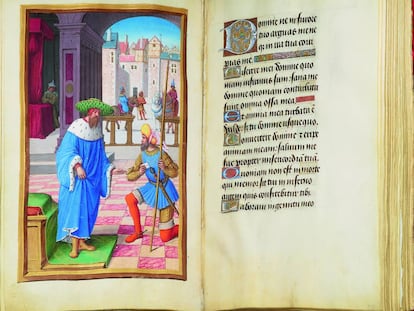 Copia del códice 'Libro de Horas de Enrique VIII' (1500).