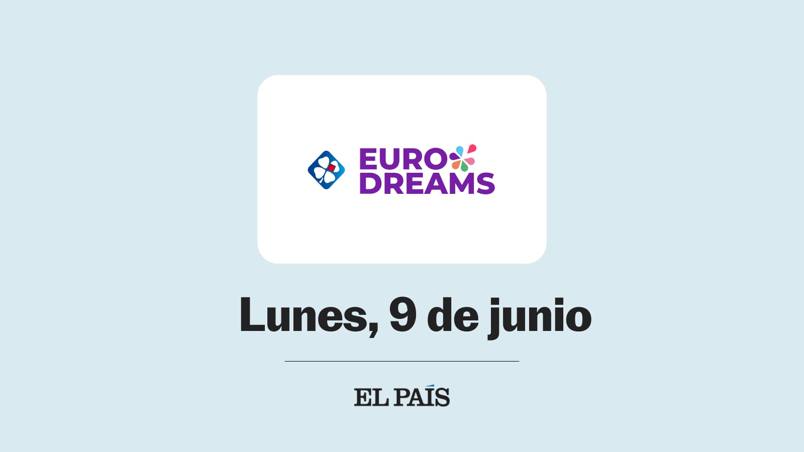 Eurodreams: comprobar sorteo del lunes 9 de junio Publicado por Últimas noticias: la última hora de hoy en EL PAÍS