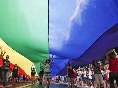 Manifestación del Orgullo Gay en Valéncia
