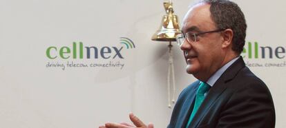 Tobías Martínez, consejero delegado de Cellnex.