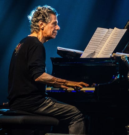 El músico Chick Corea. 