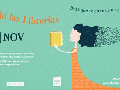 Imagen promocional del Día de las Librerías