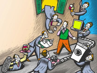 Los vendedores tradicionales cansan al cliente por su insistencia y su agresividad.
