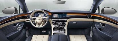 Interior del Bentley Continental