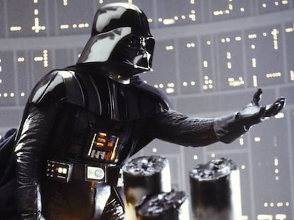 Darth Vader, en un fotograma de la saga original de 'Star Wars'.