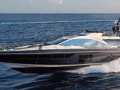 La embarcación Azimut S7