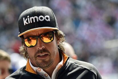 Alonso, este domingo en el circuito de Shanghái.
