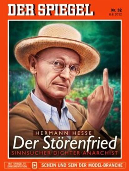 La portada del 'Der Spiegel', dedicada al 50º aniversario de la muerte de Hermann Hesse.