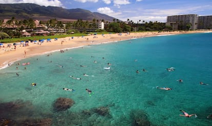 Lahaina és la ciutat més important de Maui (Hawaii), i a la seva costa oest es troba Kaanapali Beach. Fa anys era el lloc de retirada de la reialesa de l'illa, i ara és un destí de vacances ideal per desconnectar.
