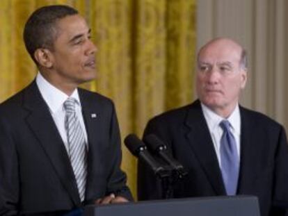 Barack Obama y William Daley, el 6 de enero de 2011.