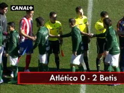Atlético, 0 - Betis, 2