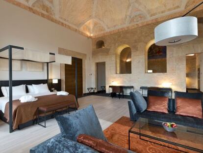Habitaci&oacute;n del hotel Eurostars Convento de Capuchinos, en Segovia. 