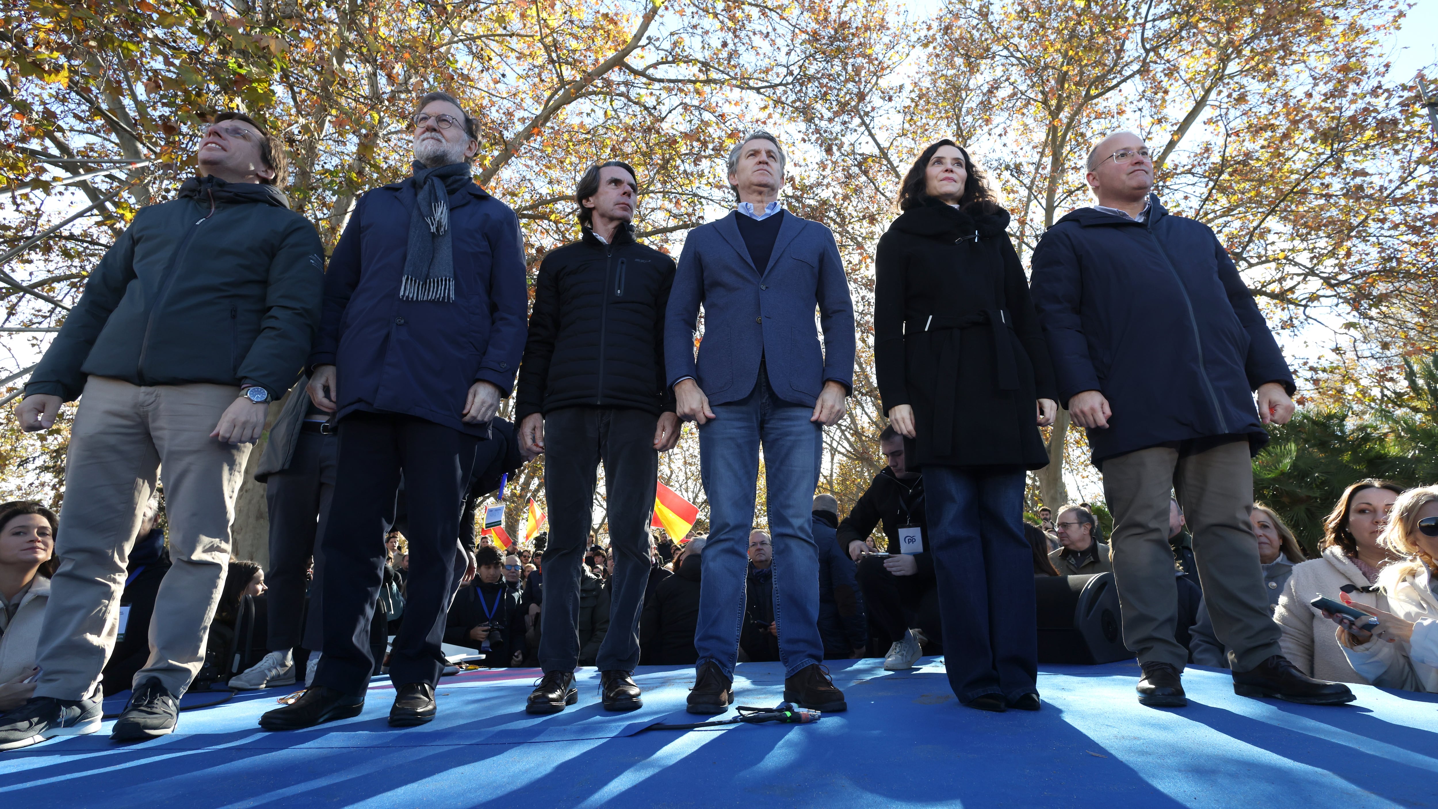 Feijóo sugiere que Sánchez acabará en la cárcel: “Falta el uno”