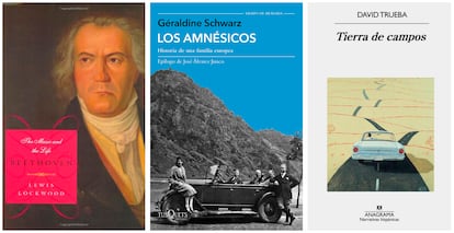 Libros recomendados por Javier Hernani, Unai Sordo y Pepe Álvarez.