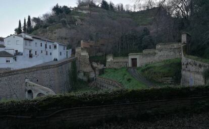 Muro del Barranco de Fuentepeña.