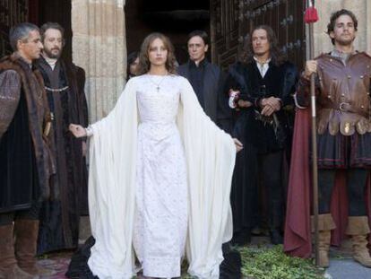 Parte del elenco de 'Isabel'