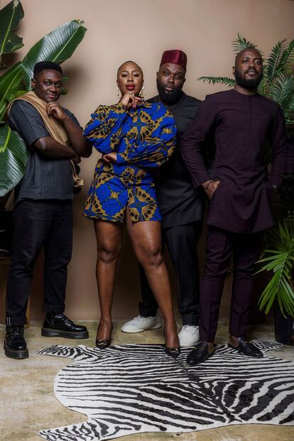 El equipo de Afropolitan.