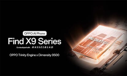 El OPPO Find X9 utilizará el procesador MediaTek Dimensity 9500