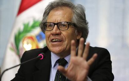 El secretario general de la OEA, Luis Almagro