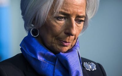 Christine Lagarde, directora gerente del Fondo Monetario Internacional