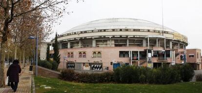 Vista de la plaza de toros La Cubierta de Leganés.