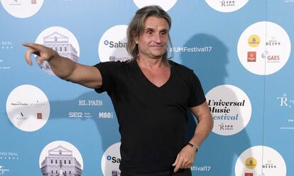 Nacho Cano en el Teatro Real de Madrid en el concierto de Sting celebrado en julio de 2017.