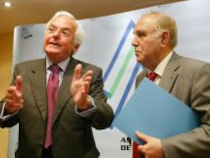 Joaqu&iacute;n Rivero y Bautista Soler, en una imagen de 2007.