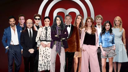 Los concursantes de 'MasterChef Celebrity 3'.