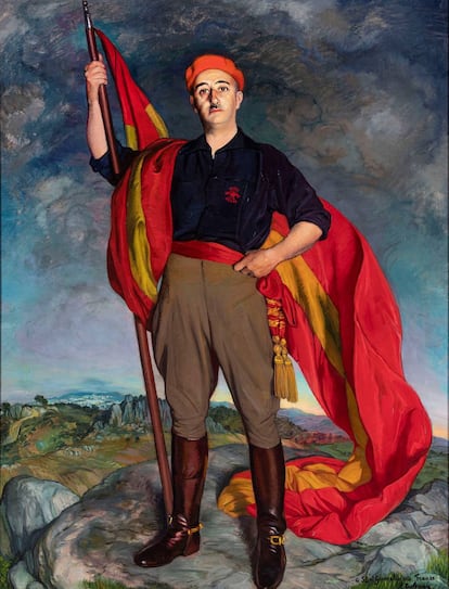Retrato de Franco, por Ignacio Zuloaga (1940). 