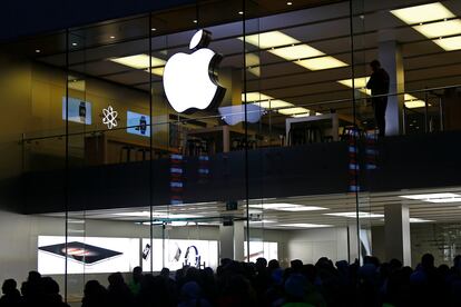 Una tienda de Apple en Múnich, Alemania, en una foto de archivo.