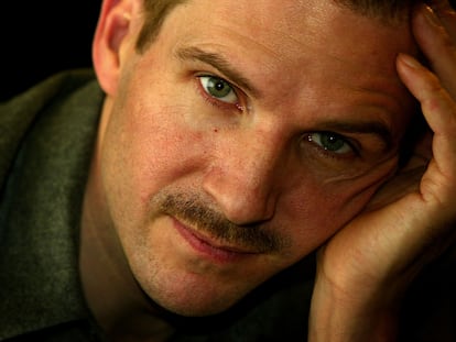 A portrait of Ralph Fiennes, taken in London in 2022.