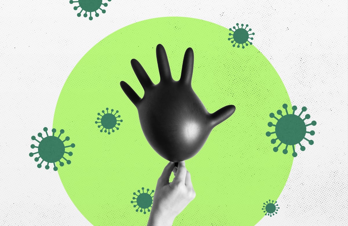 La guarrada de usar guantes de plástico