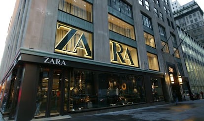 Una de las tiendas de Zara en Nueva York.