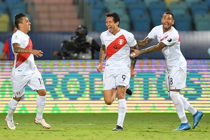 Perú Paraguay Lapadula Copa América