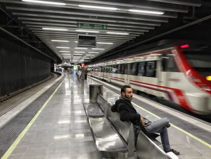 Estaci&oacute;n de Rodalies de la Sagrera.